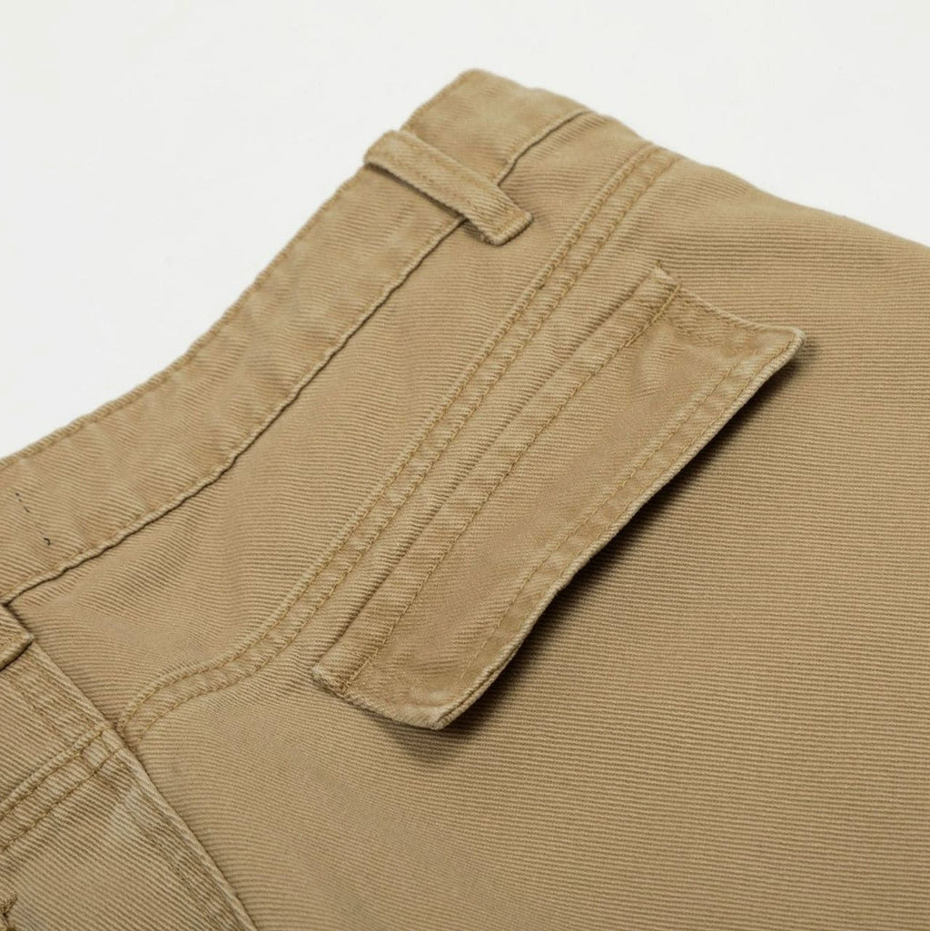 Fashion workwear jeans high street embroidery loose wide pants