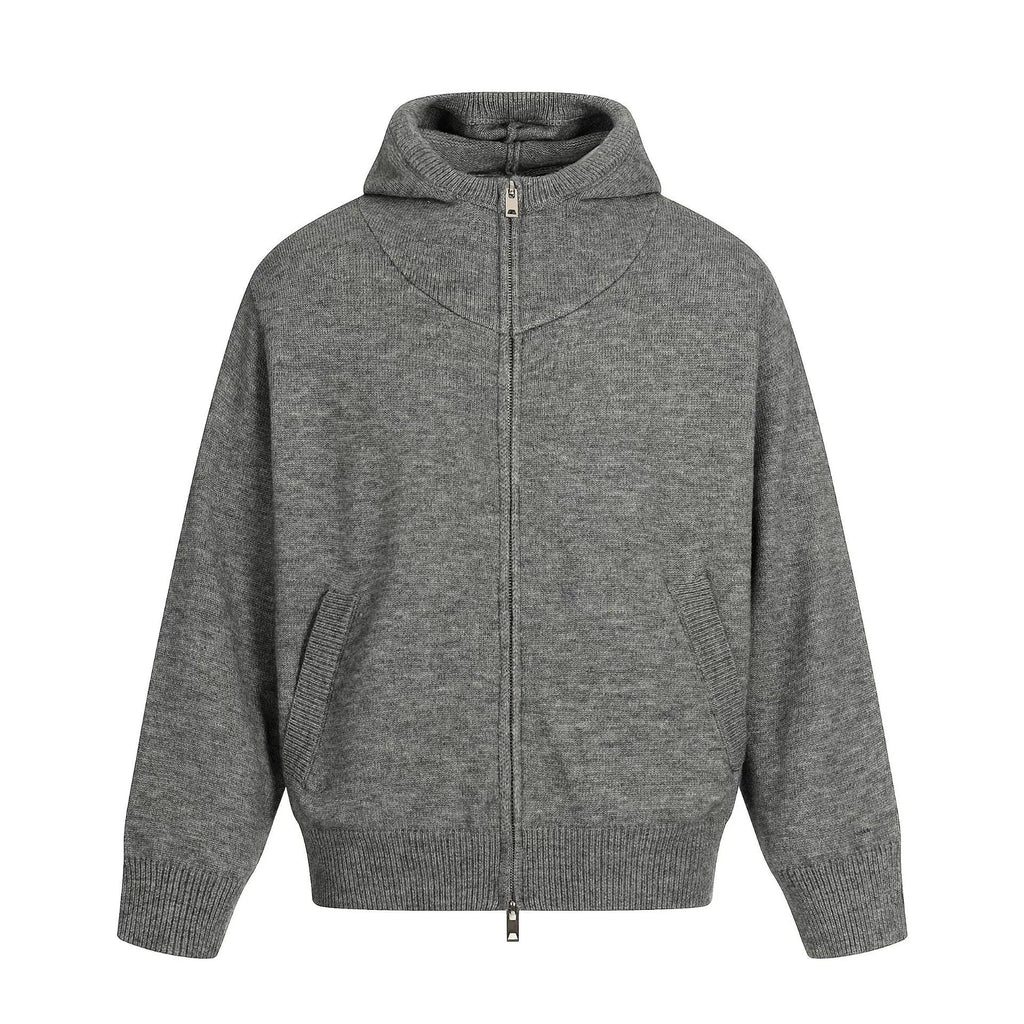 Sportswear Zip-Up Hooded Sweatshirt Jacket