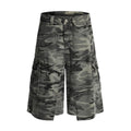 Fashion sports loose camouflage shorts