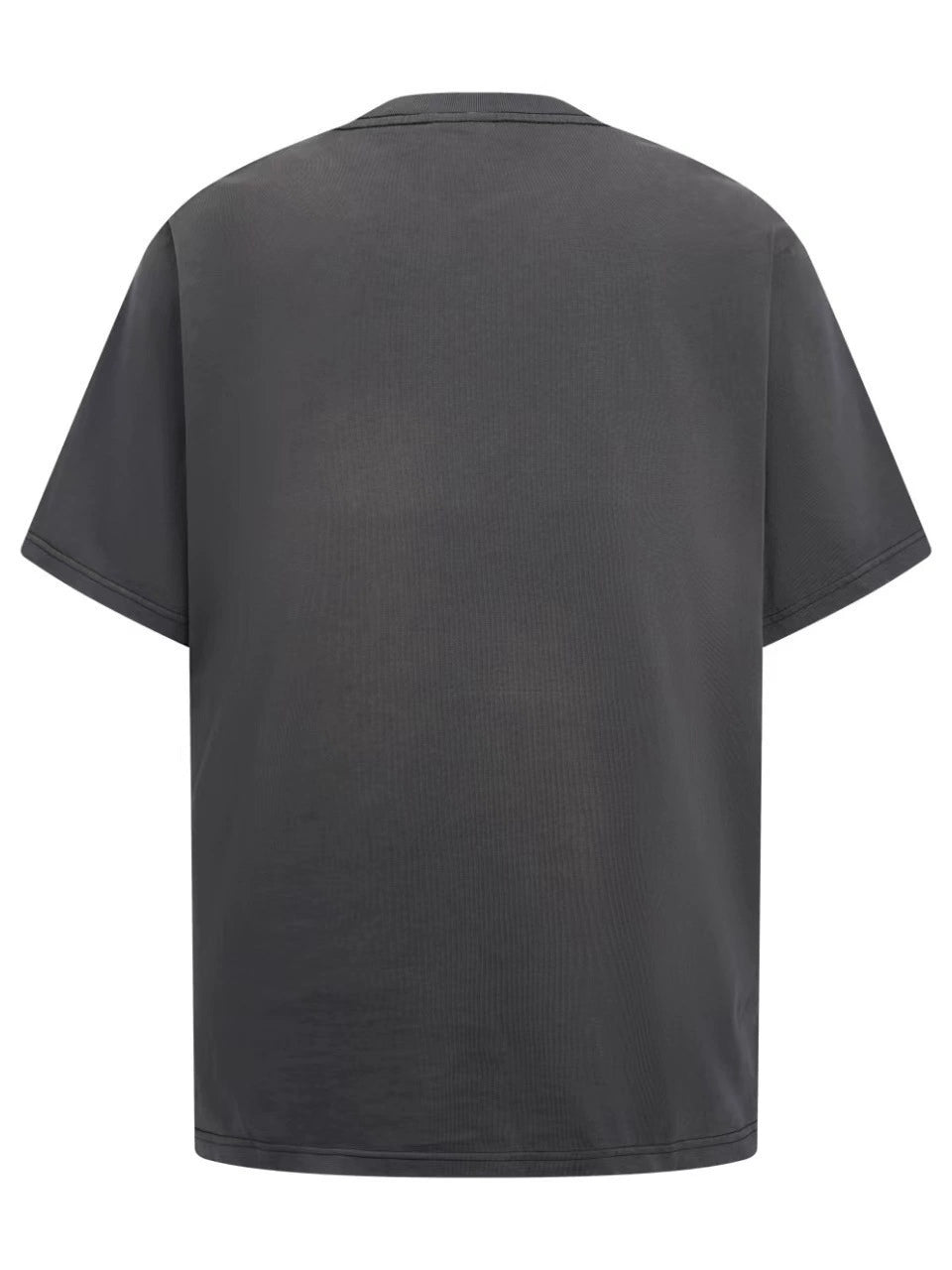 Fashion printed solid color T-shirt